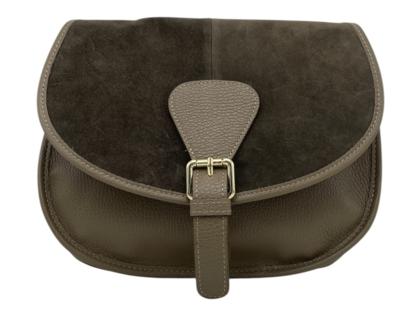 LISA LIVI - Leather bag with shoulder strap