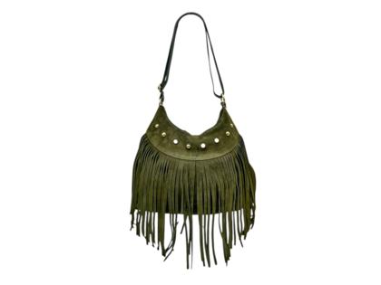 LISA LIVI - Suede bag